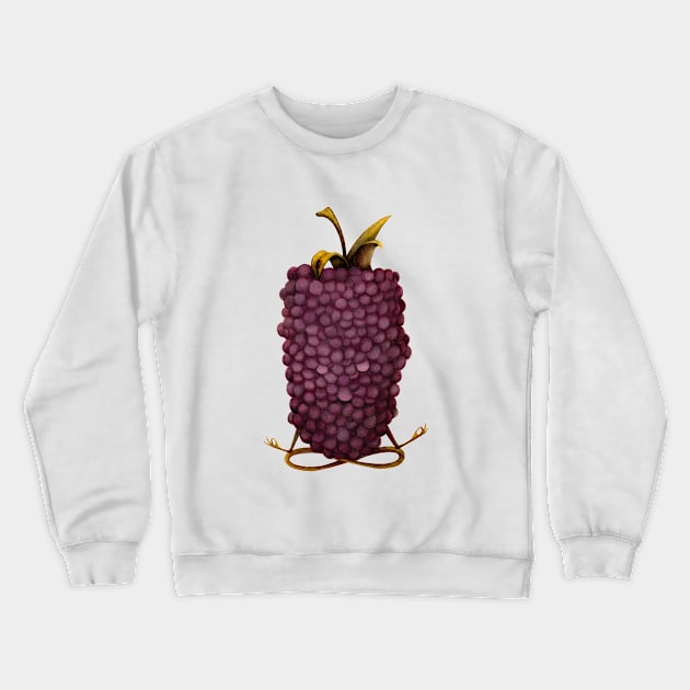 blackberry yoga Crewneck Sweatshirt by KindSpirits